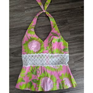 VINTAGE Lilly Pulitzer Halter Top